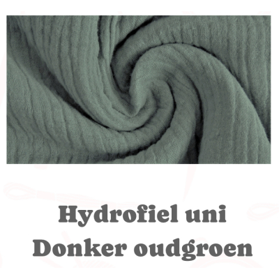 Hydrofiel donker oudgroen