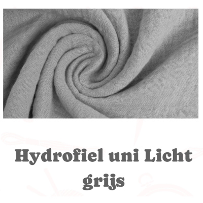 Hydrofiel licht grijs