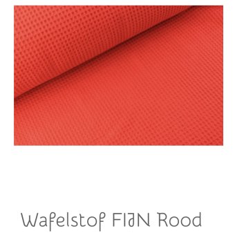 Deken/omslagdoek rood